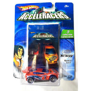 Synkro Orange Wing Hot Wheels Acceleracers Teku 3/9 Metallic Flake Paint